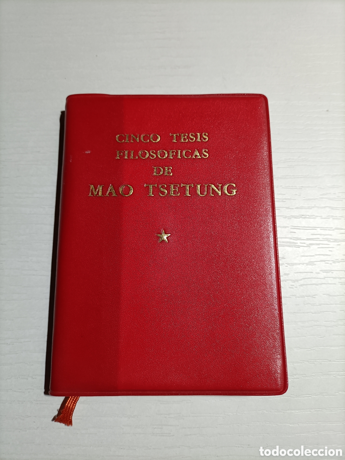 Libros de segunda mano: Cinco tesis filos&oacute;ficas de Mao Tsetung. China tercera impresi&oacute;n 1975