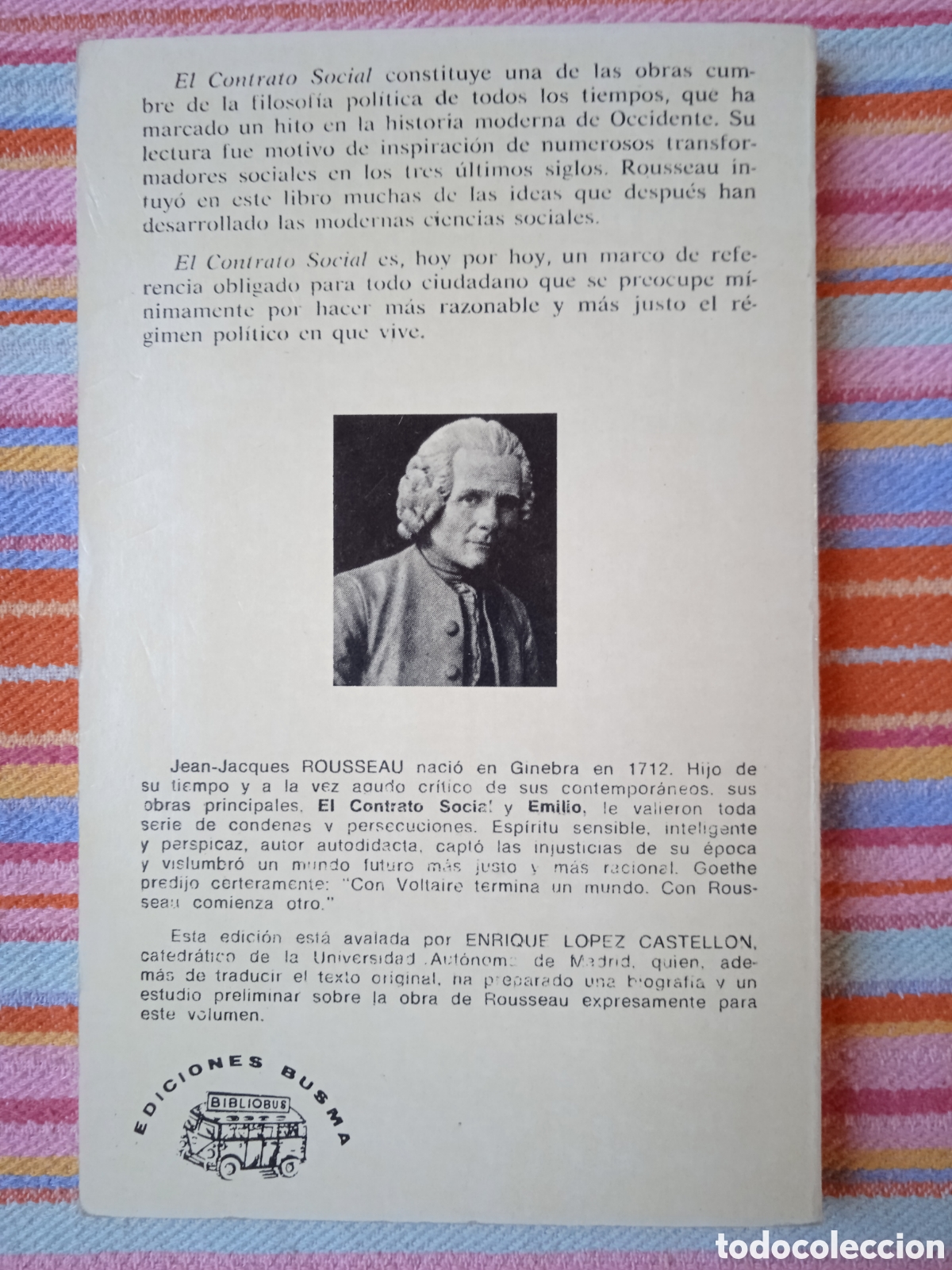 Libros de segunda mano: El Contrato Social - Foto 2