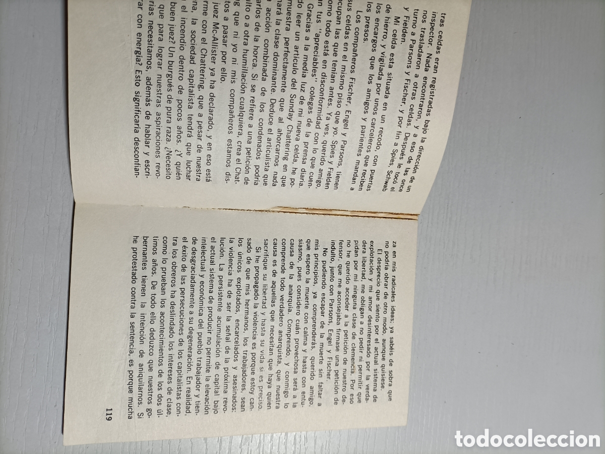 Libros de segunda mano: 1o. De Mayo Ricardo Mella . Libro con defectos - Foto 9