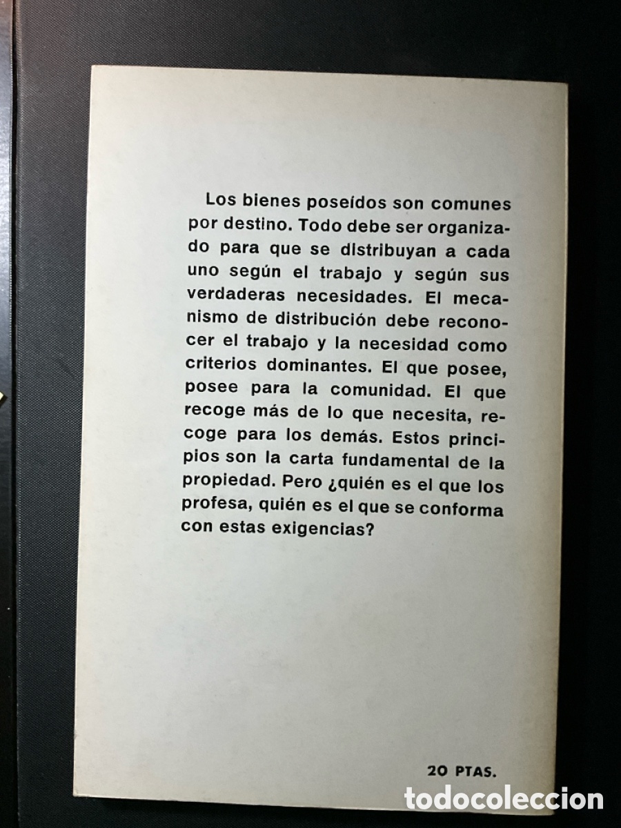 Libros de segunda mano: La propiedad, Pierre Bigo - Foto 2