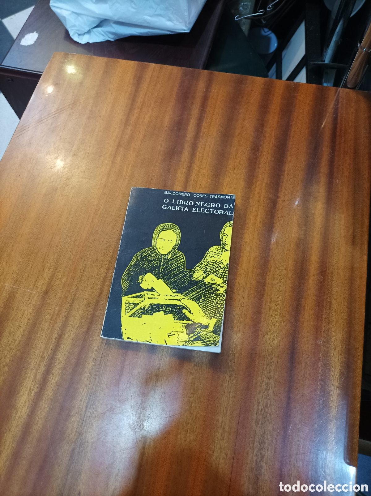 Libros de segunda mano: O LIBRO NEGRO DA GALICIA ELECTORAL.BALDOMERO CORES TRASMONTE 1978