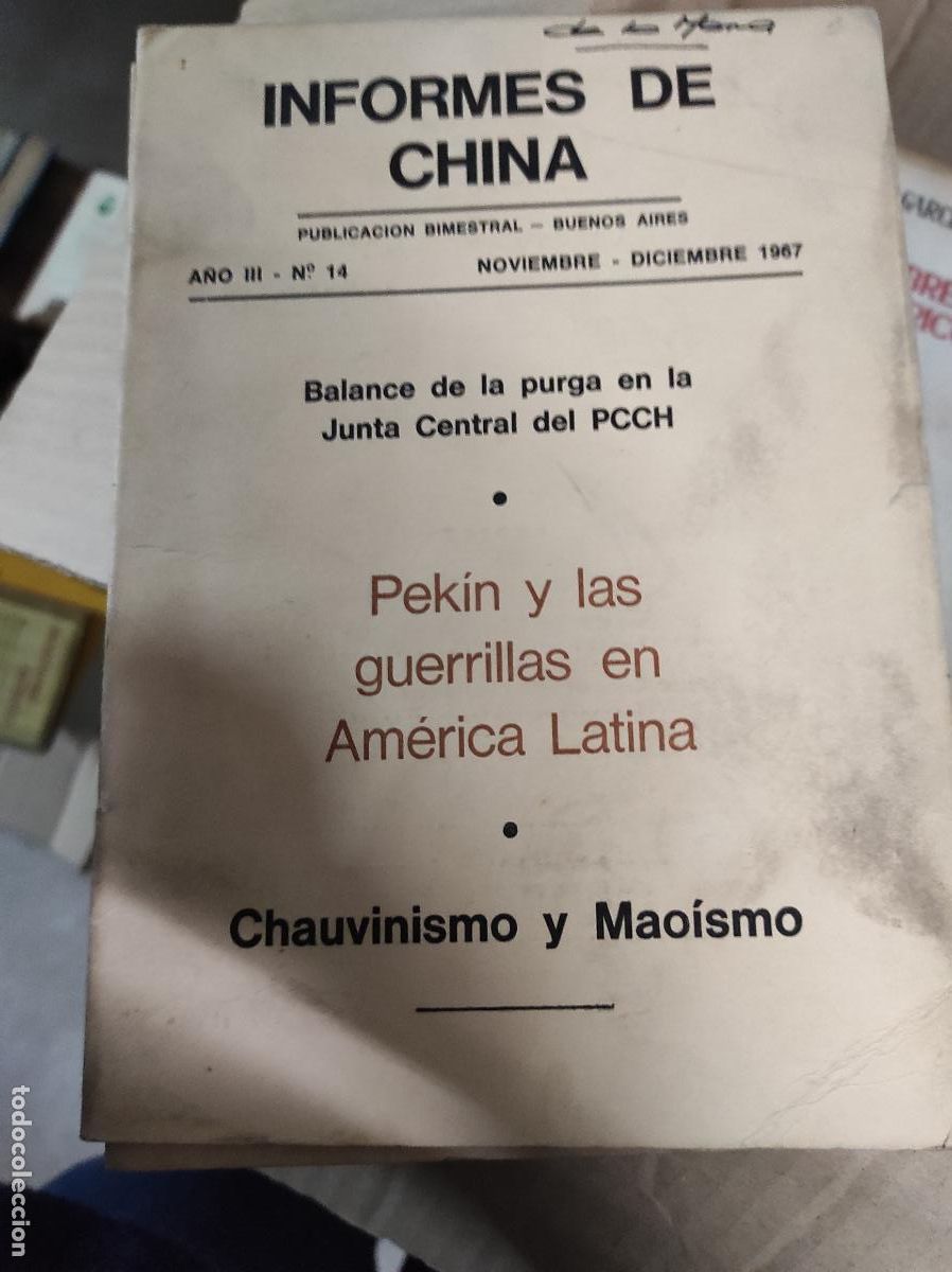 Libros de segunda mano: Informes de china a&ntilde;o 3 n 14 1967 - Pekin y las guerrillas en america latina
