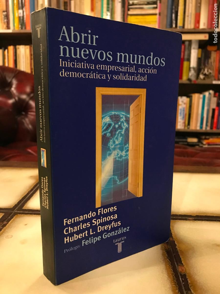 Libros de segunda mano: Abrir nuevos mundos. Iniciativa empresarial, acci&oacute;n democr&aacute;tica y solidaridad. Varios autores