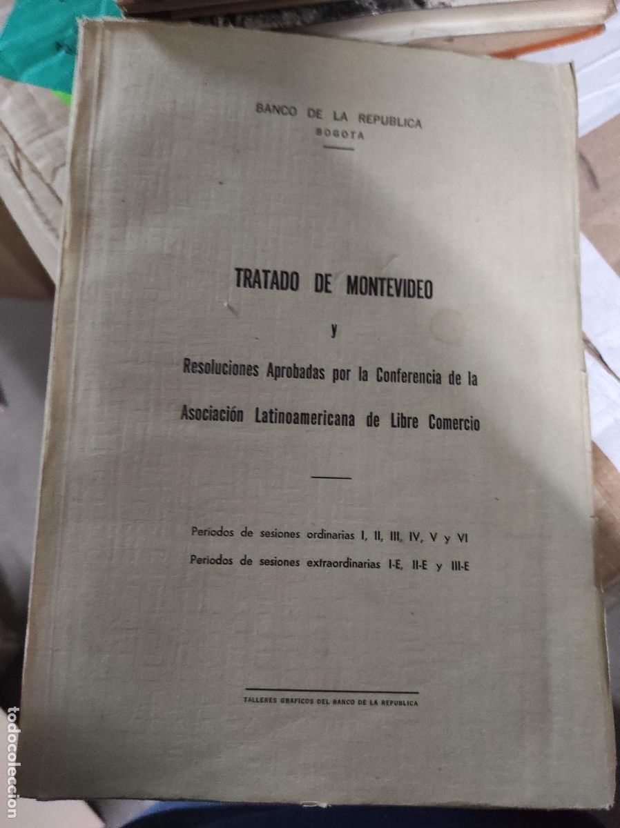Gebrauchte B&uuml;cher: Tratado de montevideo y Resoluciones aprobadas por la Conferencia de la Asociaci&oacute;n Latinoamericana d
