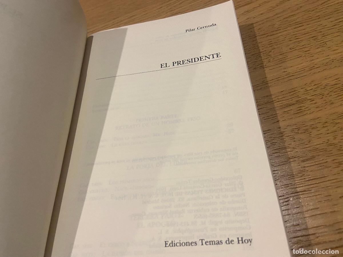 Libros de segunda mano: El presidente - Cernuda, Pilar - - Foto 3