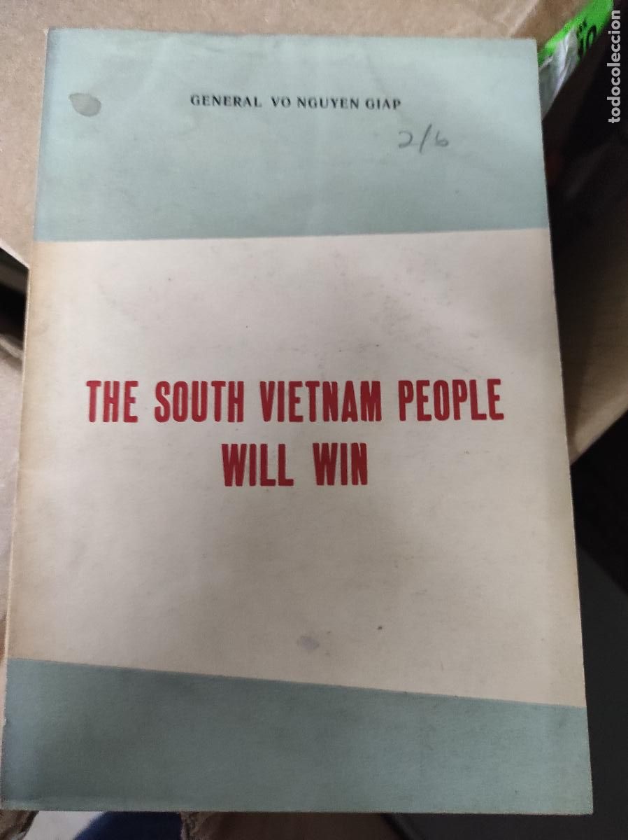 Second hand books: The South Vietnam People Will Win GIAP, Vo Nguyen