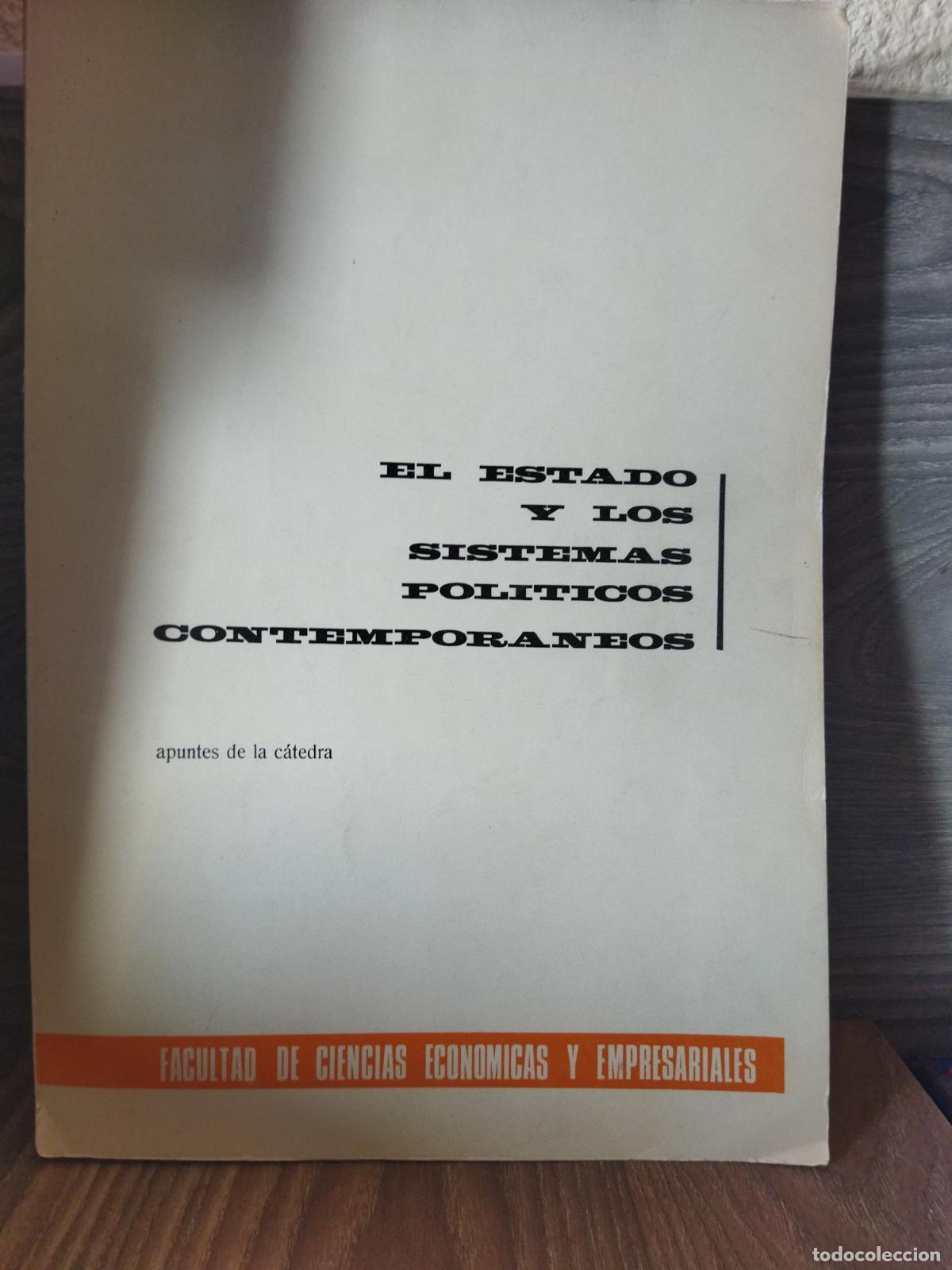 Libros de segunda mano: El estado y los sistemas pol&iacute;ticos contempor&aacute;neos
