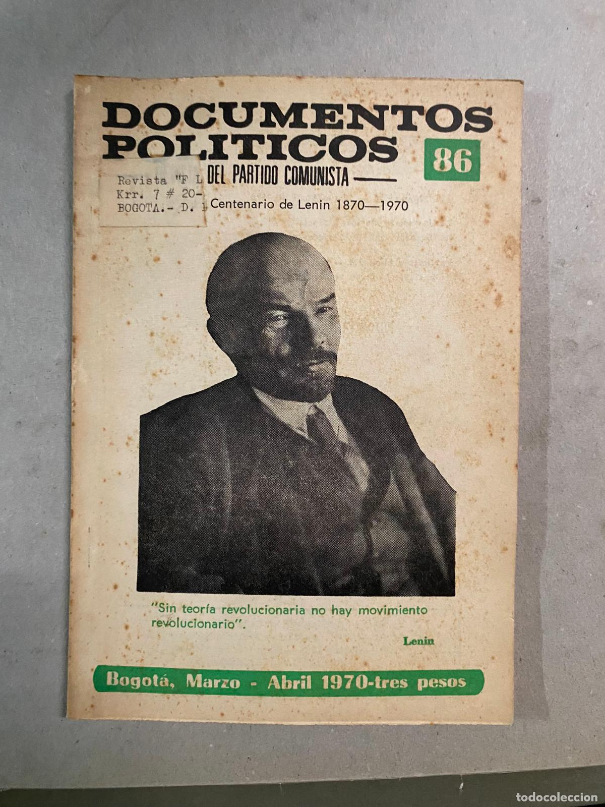 Libri di seconda mano: Documentos politicos del partido comunista 86
