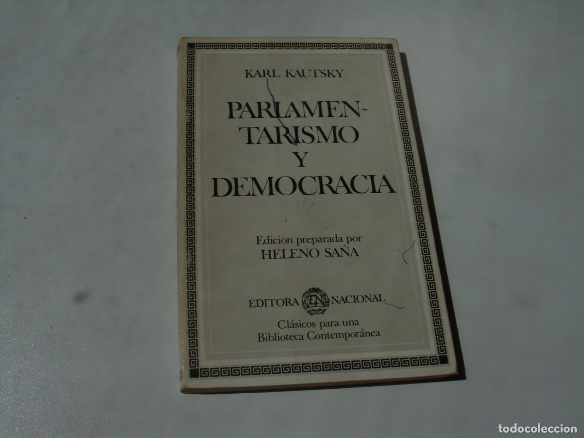 Gebrauchte B&uuml;cher: PARLAMENTARISMO Y DEMOCRACIA
