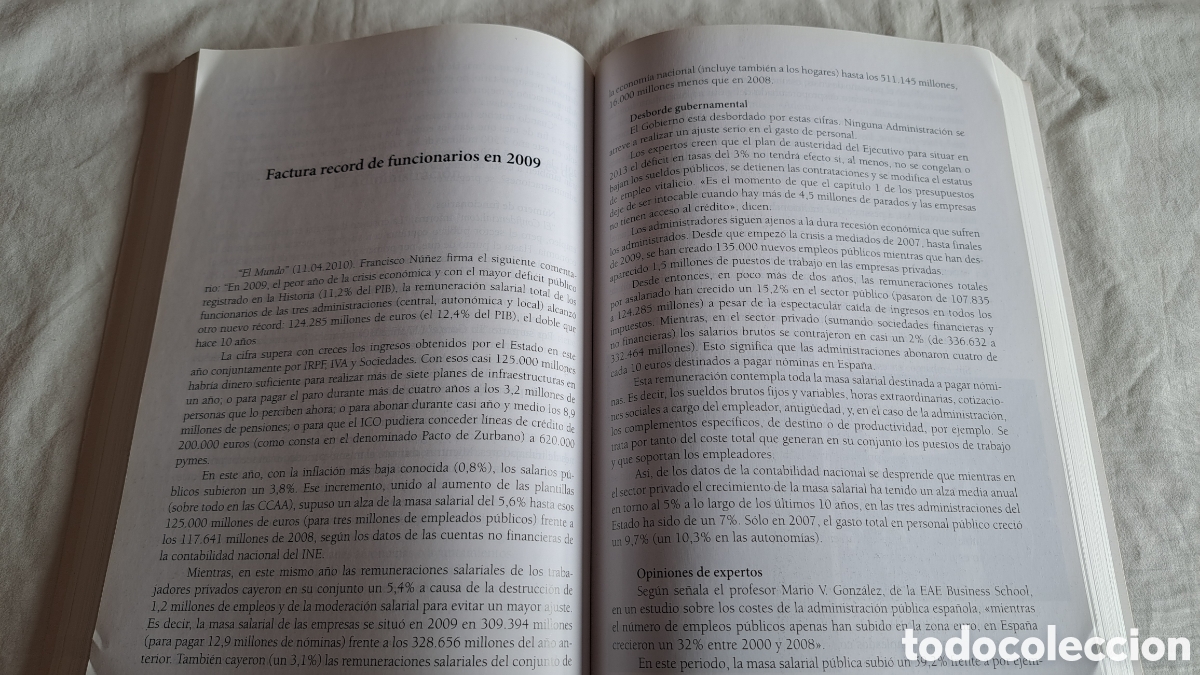 Libros de segunda mano: LIBRO BLANCO ESPERPENTO ESPA&Ntilde;OL Nicol&aacute;s Salas - Foto 3