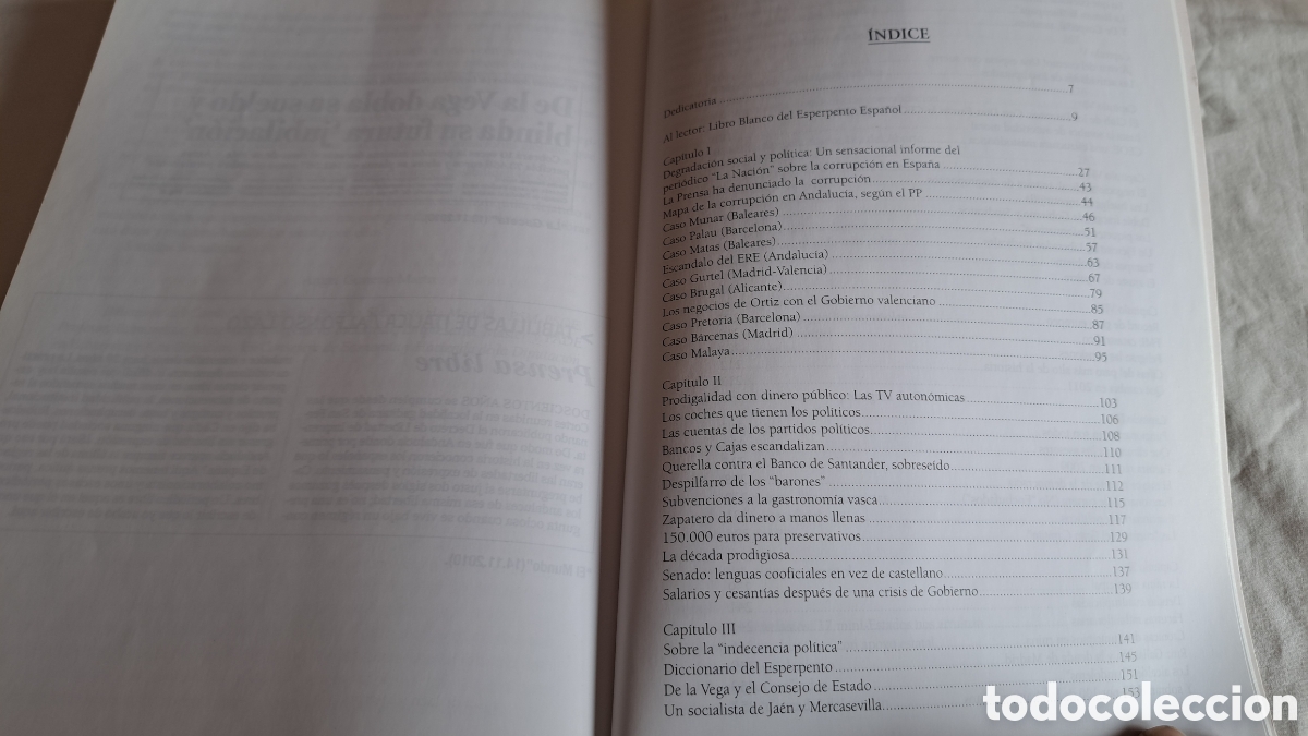 Libros de segunda mano: LIBRO BLANCO ESPERPENTO ESPA&Ntilde;OL Nicol&aacute;s Salas - Foto 5