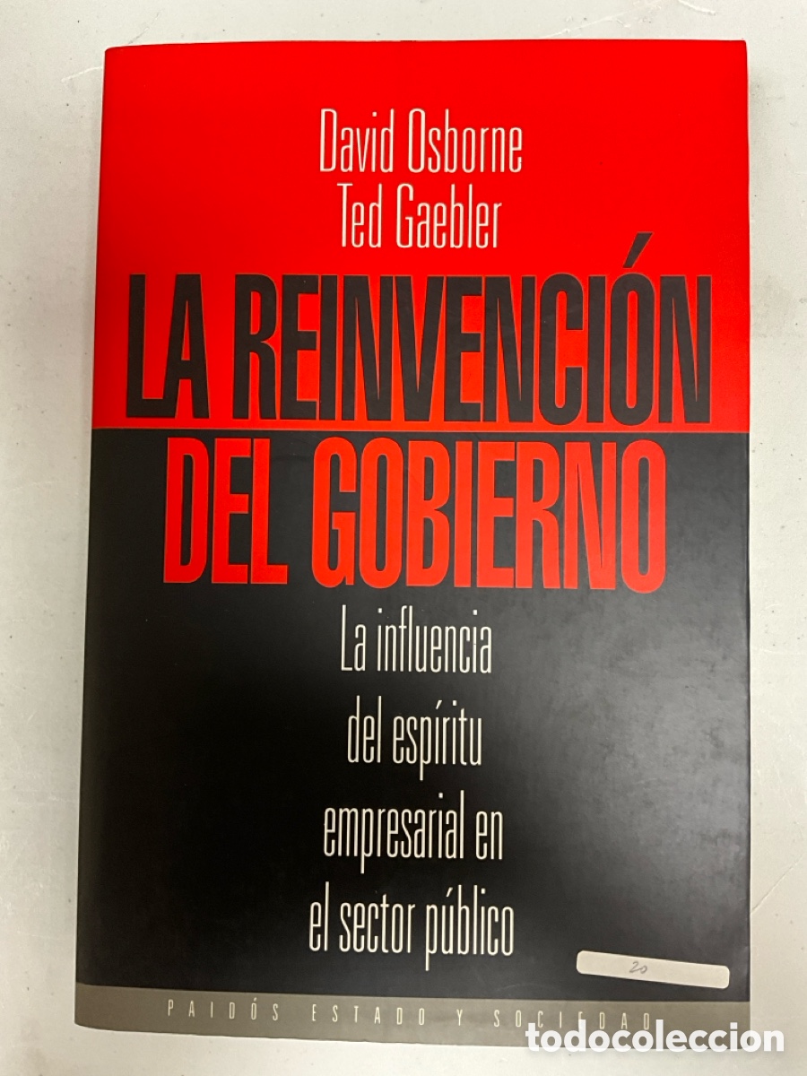 Libros de segunda mano: La reinvenci&oacute;n del gobierno