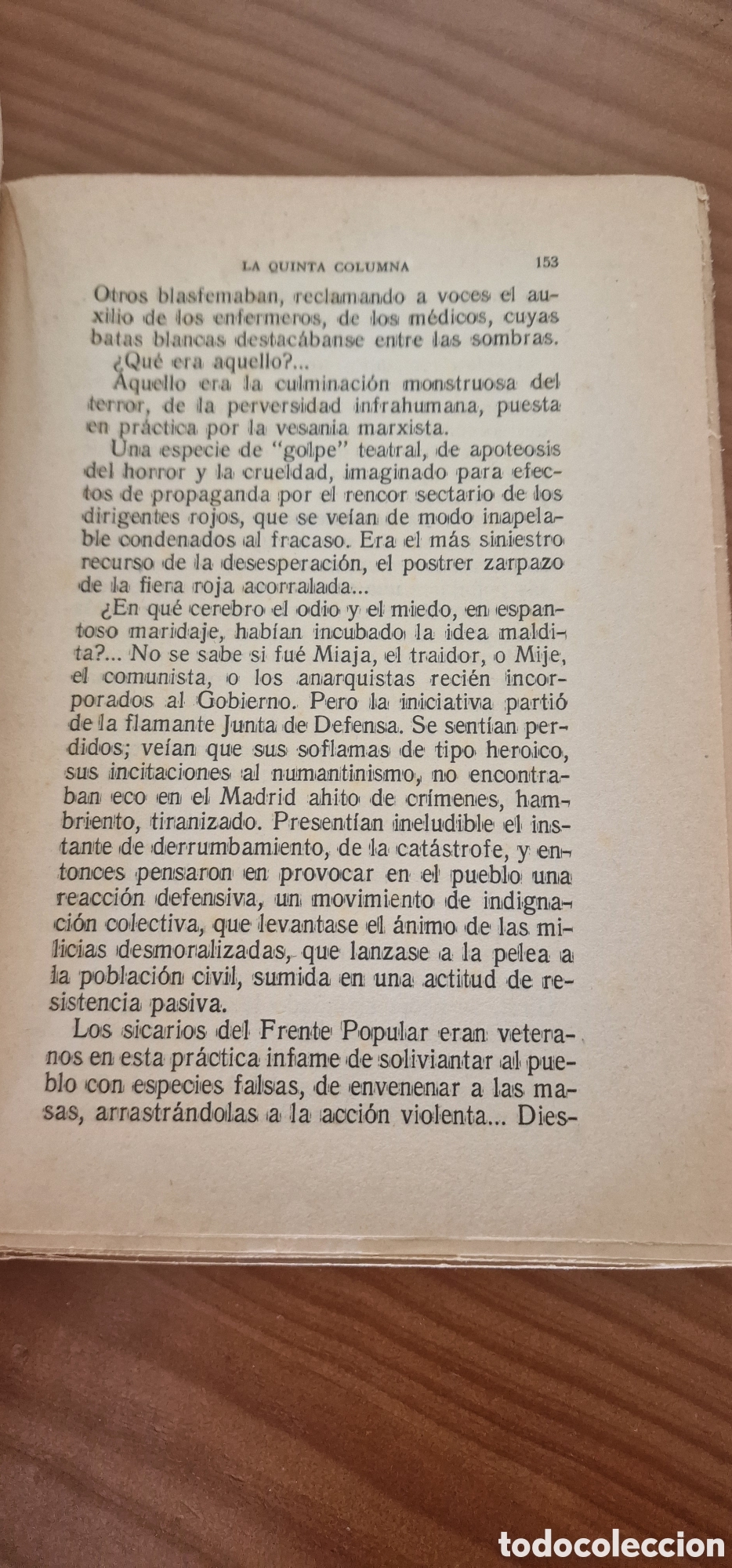 Libros de segunda mano: La quinta columna - Foto 8