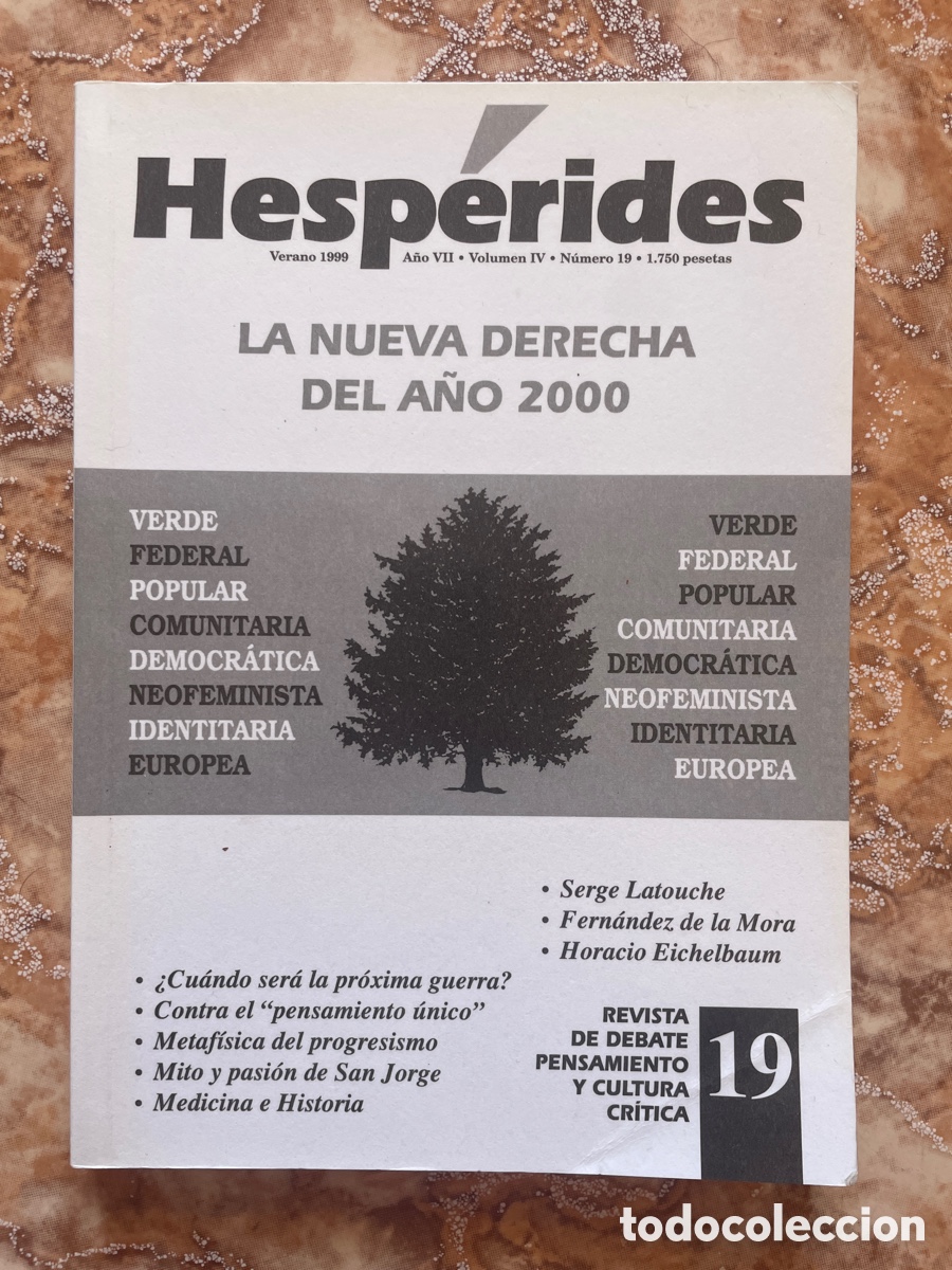 Second hand books: Revista &ldquo;Hesp&eacute;rides&rdquo; n&uacute;mero 19