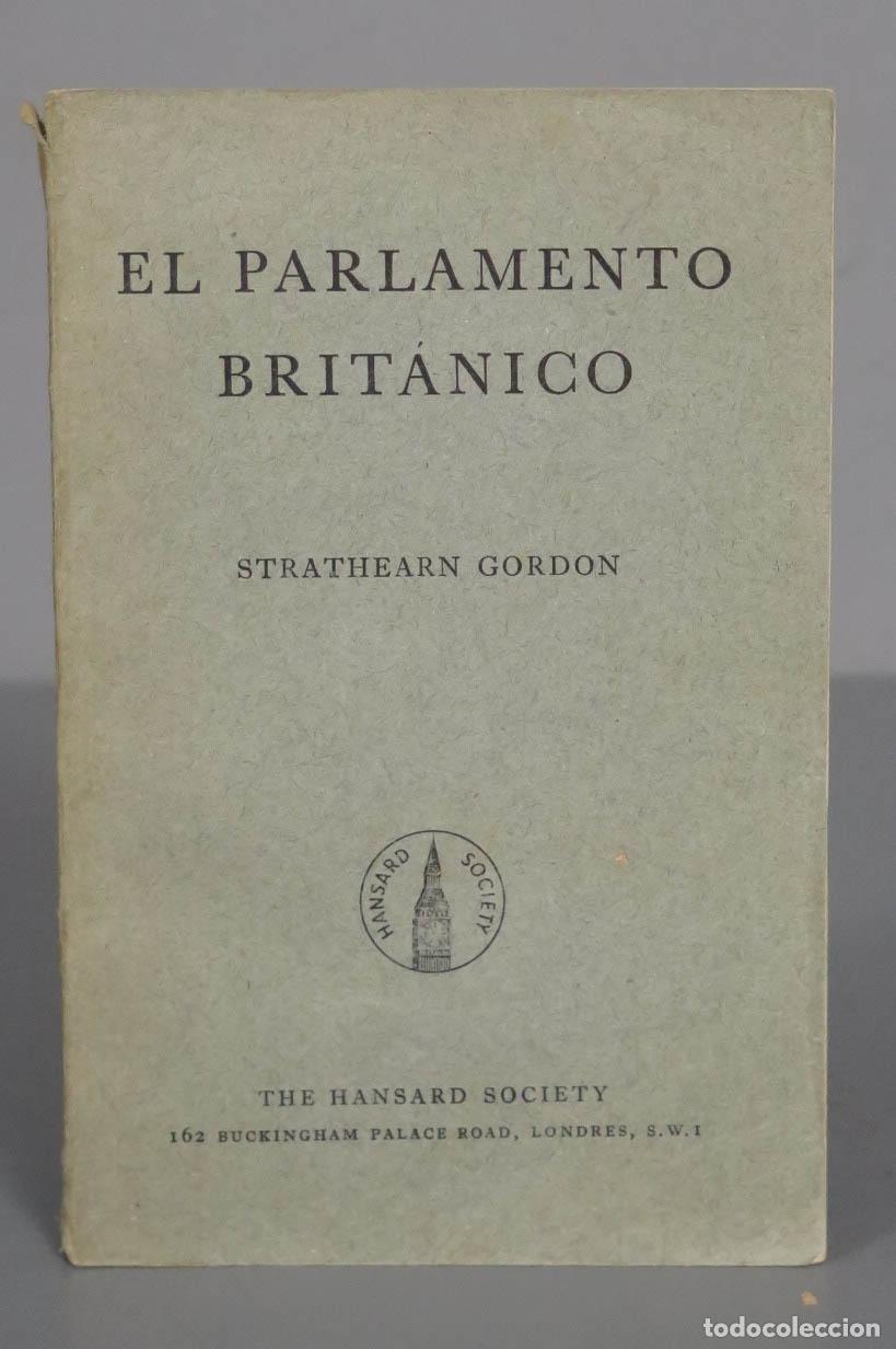 Second hand books: EL PARLAMENTO BRITANICO GORDON