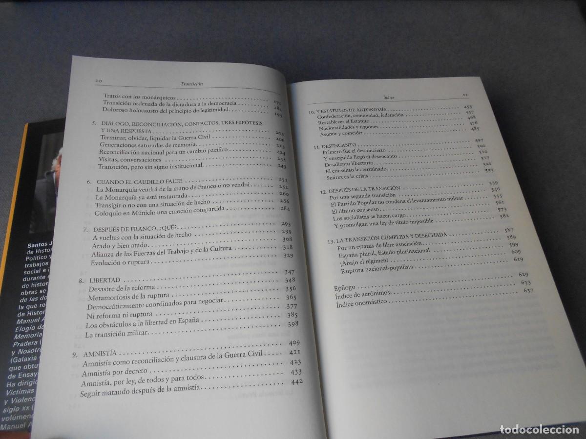 Libros de segunda mano: TRANSICION. SANTOS JULI&Aacute;. - Foto 4