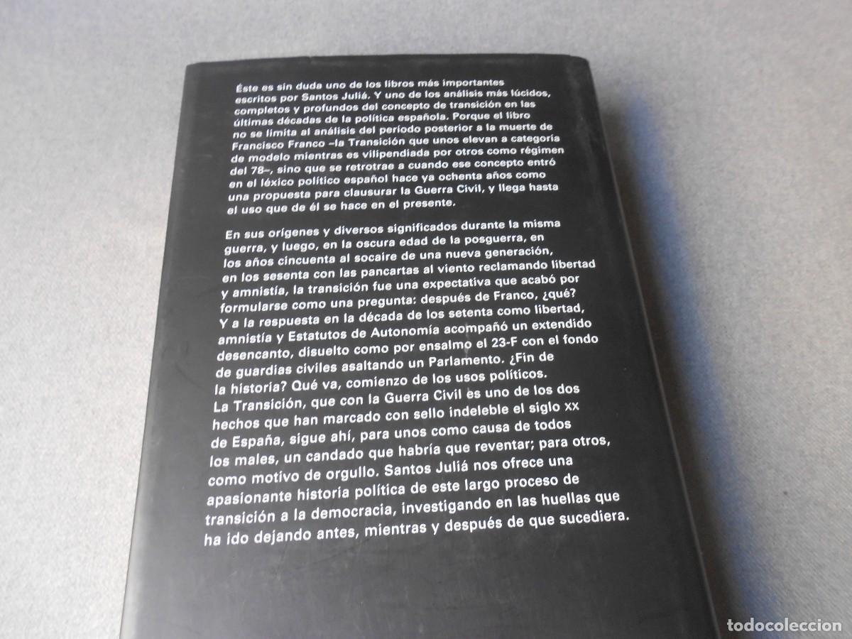 Libros de segunda mano: TRANSICION. SANTOS JULI&Aacute;. - Foto 6