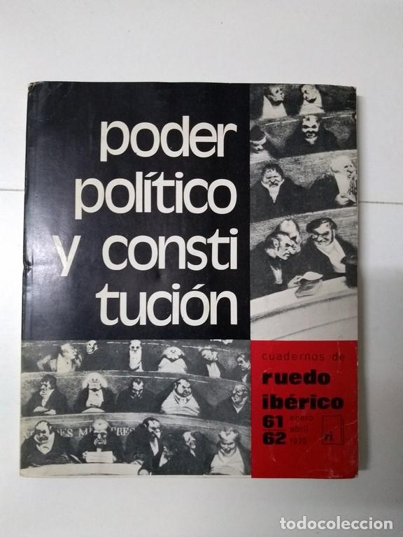 Libros de segunda mano: Poder pol&iacute;tico y constituci&oacute;n - Foto 1