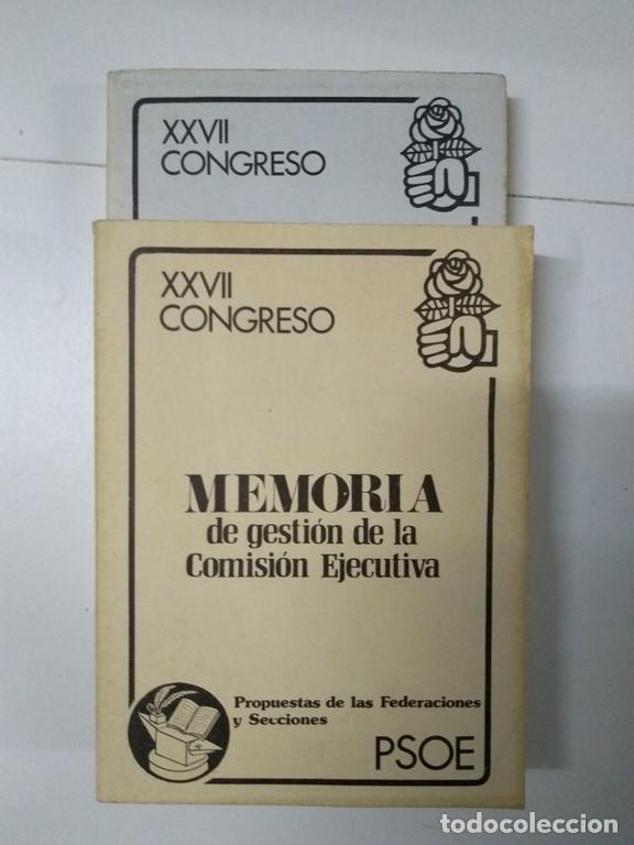 Gebrauchte B&uuml;cher: Memoria de gesti&oacute;n de la Comisi&oacute;n Ejecutiva,