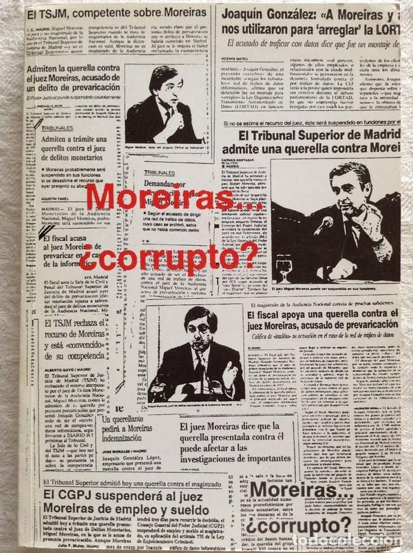 Libri di seconda mano: Moreiras&hellip; &iquest;corrupto?