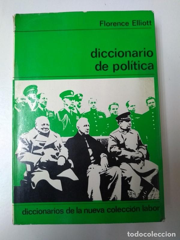 Libri di seconda mano: Diccionario de politica - Florence Elliott