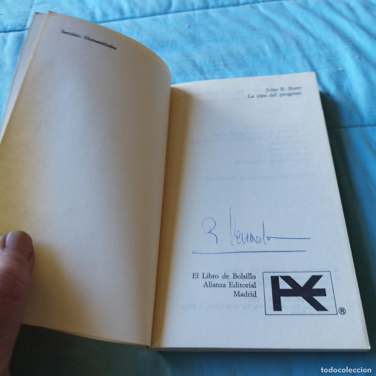 Libros de segunda mano: LA IDEA DEL PROGRESO / JOHN BURY / GV64 / ALIANZA - Foto 5