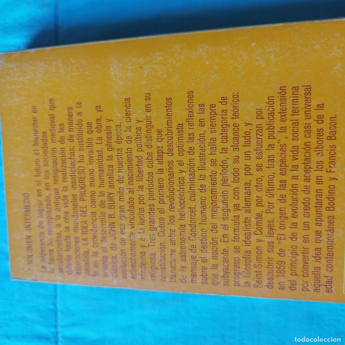 Libros de segunda mano: LA IDEA DEL PROGRESO / JOHN BURY / GV64 / ALIANZA - Foto 8