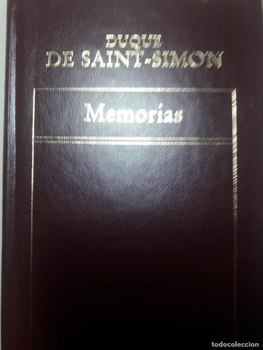 Libri di seconda mano: memorias Duque de Saint Sim&oacute;n