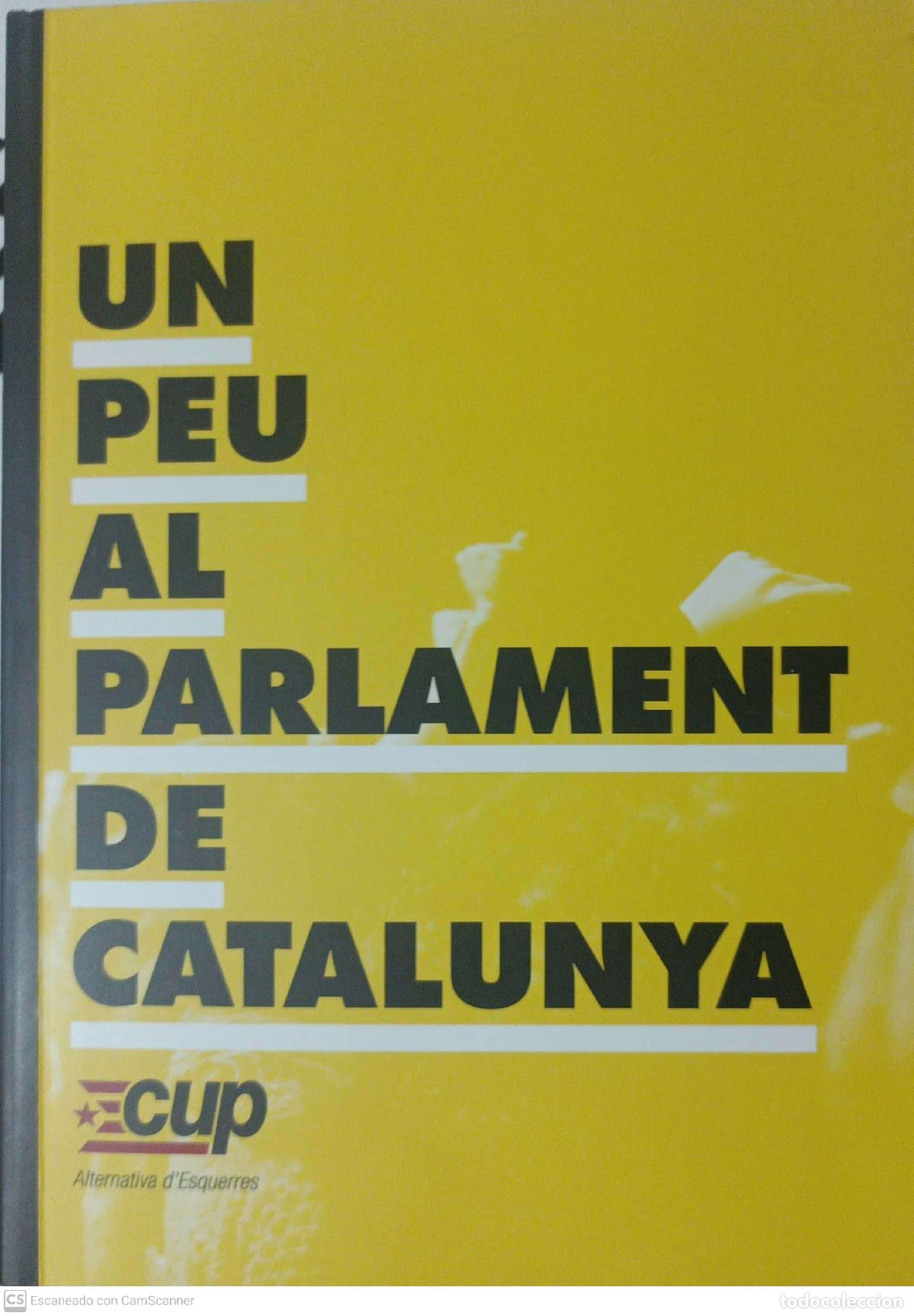 Second hand books: Un peu al parlament de Catalunya - CUP