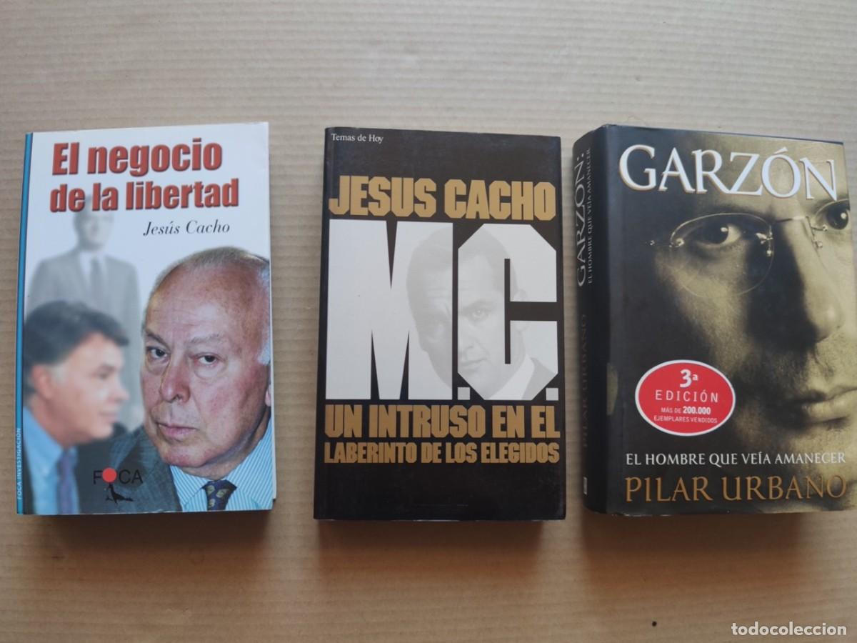 Libros de segunda mano: PACK LIBROS JES&Uacute;S CACHO (2)+ LIBRO GARZ&Oacute;N - Foto 1
