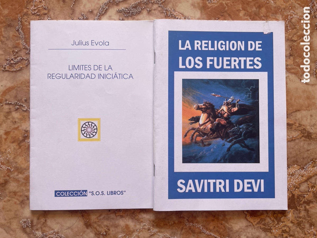 Second hand books: Lote de 2 libros &ldquo;L&iacute;mites de la regularidad inici&aacute;tica&rdquo; y &ldquo;La religi&oacute;n de los fuertes&rdquo;