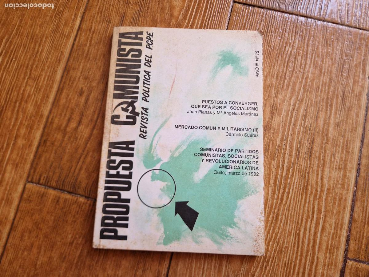 Libri di seconda mano: PROPUESTA COMUNISTA N&ordm; 12 REVISTA POL&Iacute;TICA DEL PCPE
