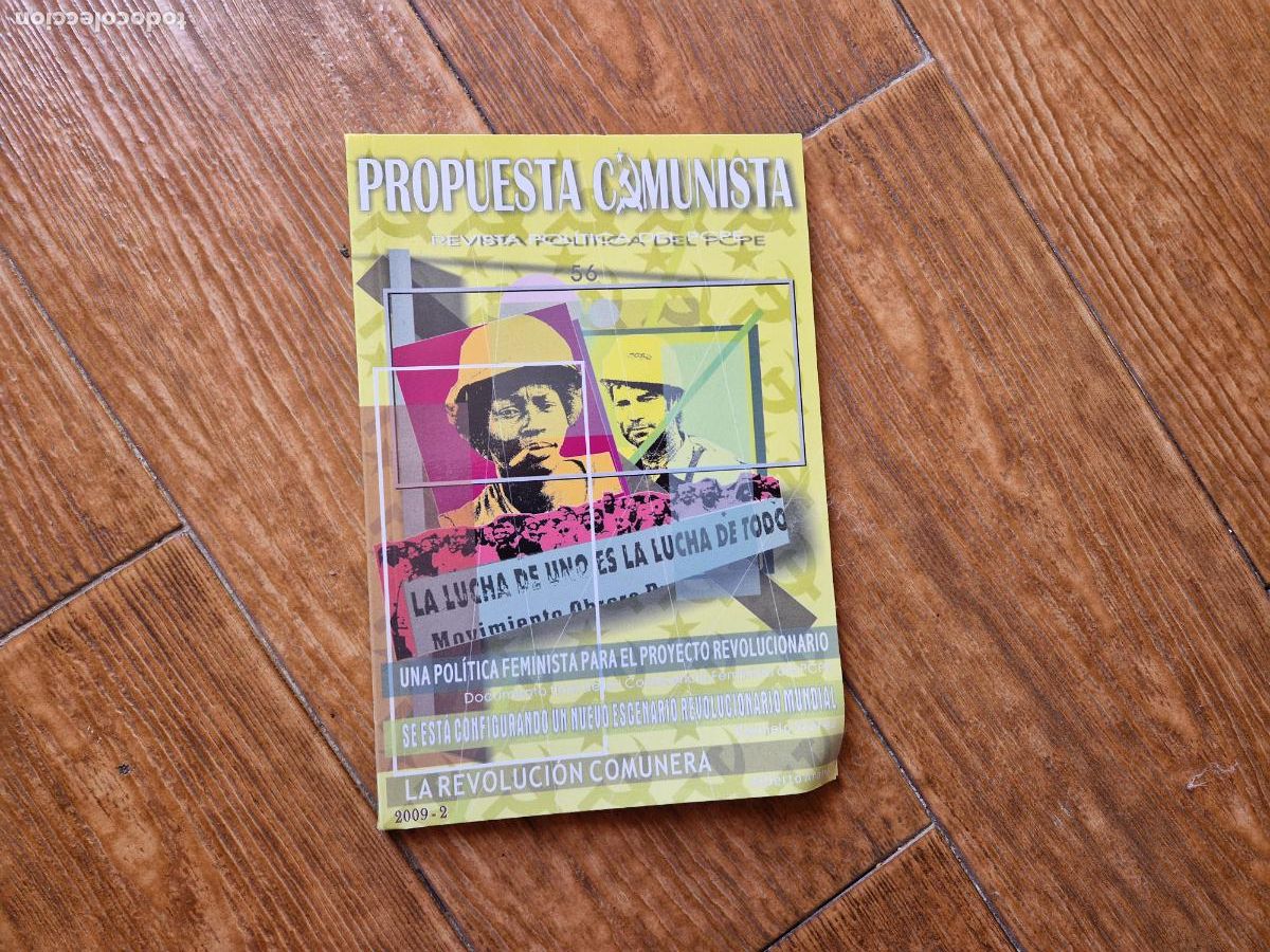 Libri di seconda mano: PROPUESTA COMUNISTA N&ordm; 56 REVISTA POL&Iacute;TICA DEL PCPE