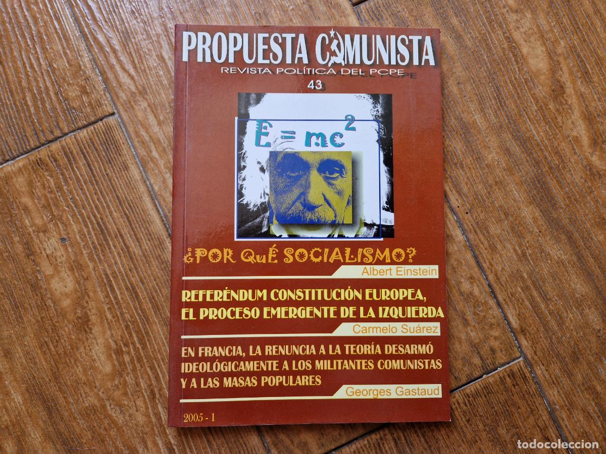 Libri di seconda mano: PROPUESTA COMUNISTA N&ordm; 43 REVISTA POL&Iacute;TICA DEL PCPE