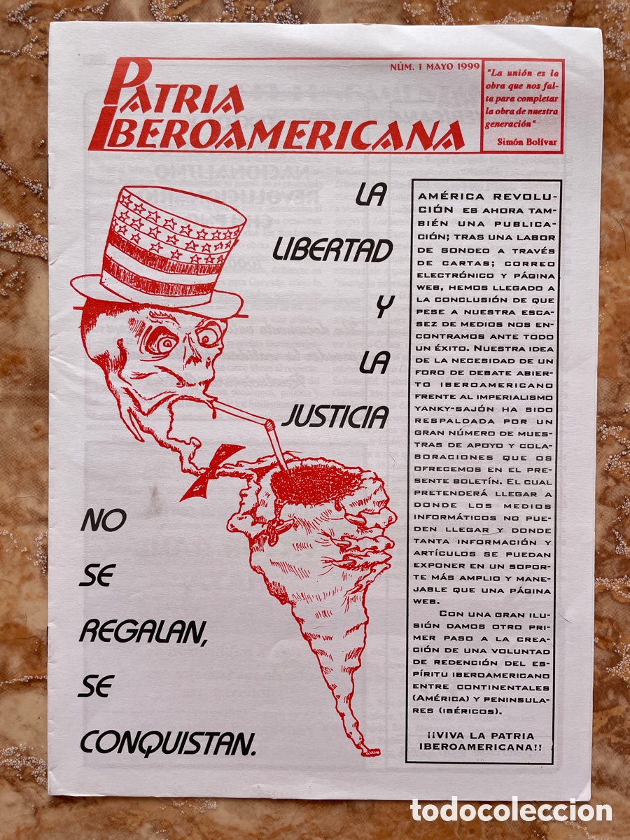 Libri di seconda mano: Patria Iberoamericana n&uacute;mero 1 (1999). Alternativa Europea