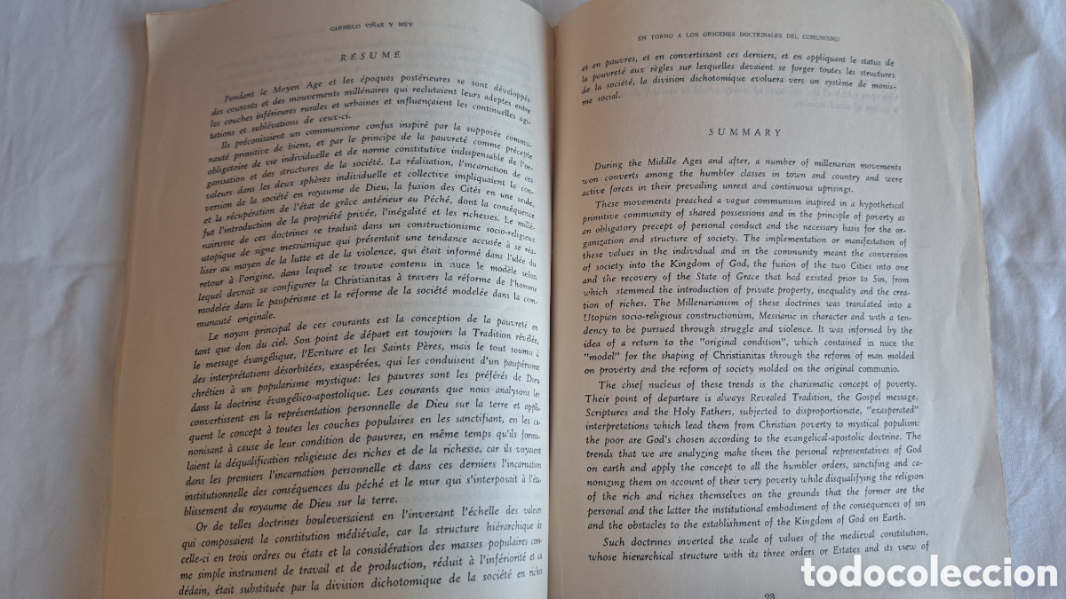 Libros de segunda mano: EN TORNO A LOS OR&Iacute;GENES DOCTRINALES DEL COMUNISMO. - Foto 4