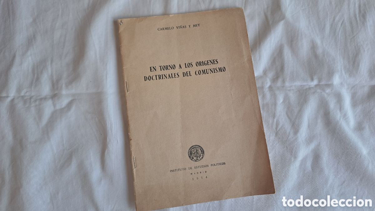 Libros de segunda mano: EN TORNO A LOS OR&Iacute;GENES DOCTRINALES DEL COMUNISMO. - Foto 1