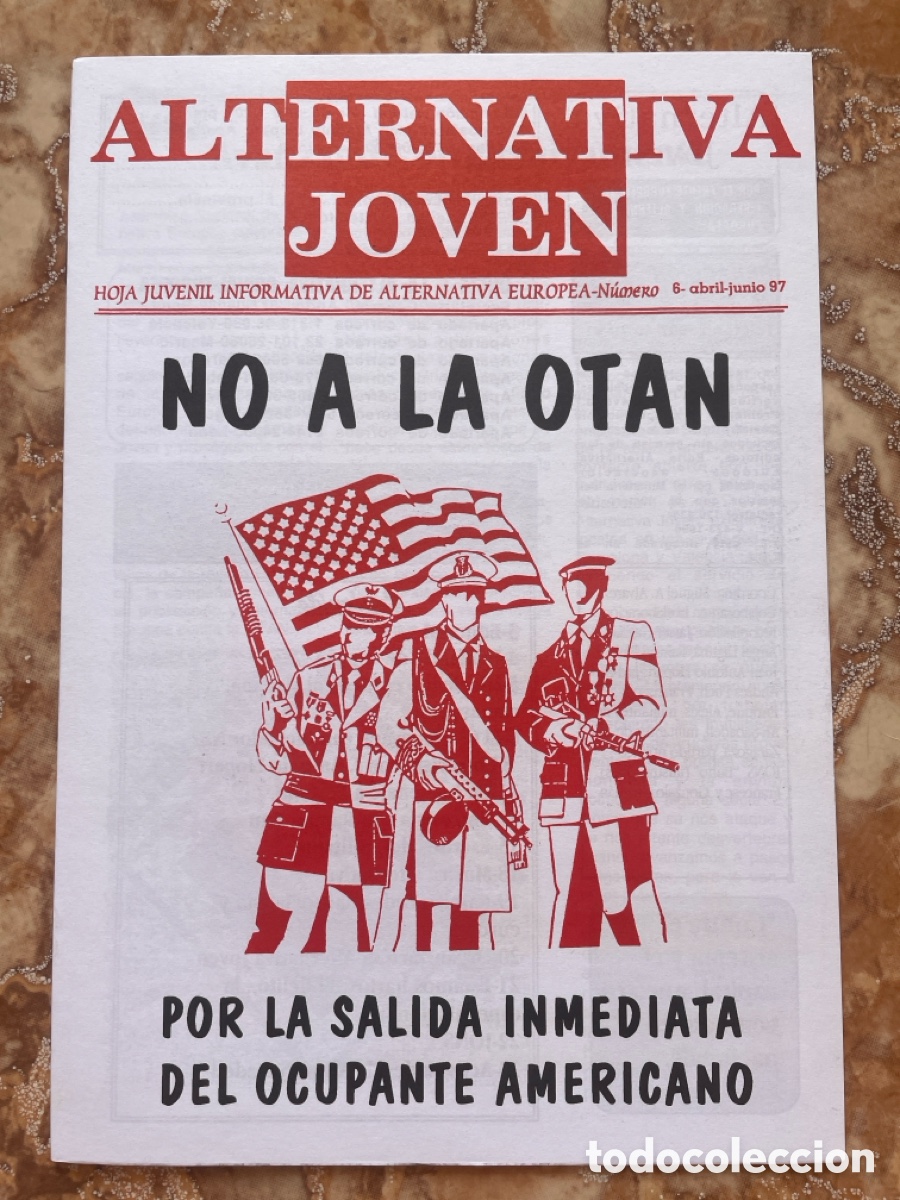 Libri di seconda mano: Alternativa joven n&uacute;mero 6 (1997). Hoja juvenil informativa de Alternativa Europea.