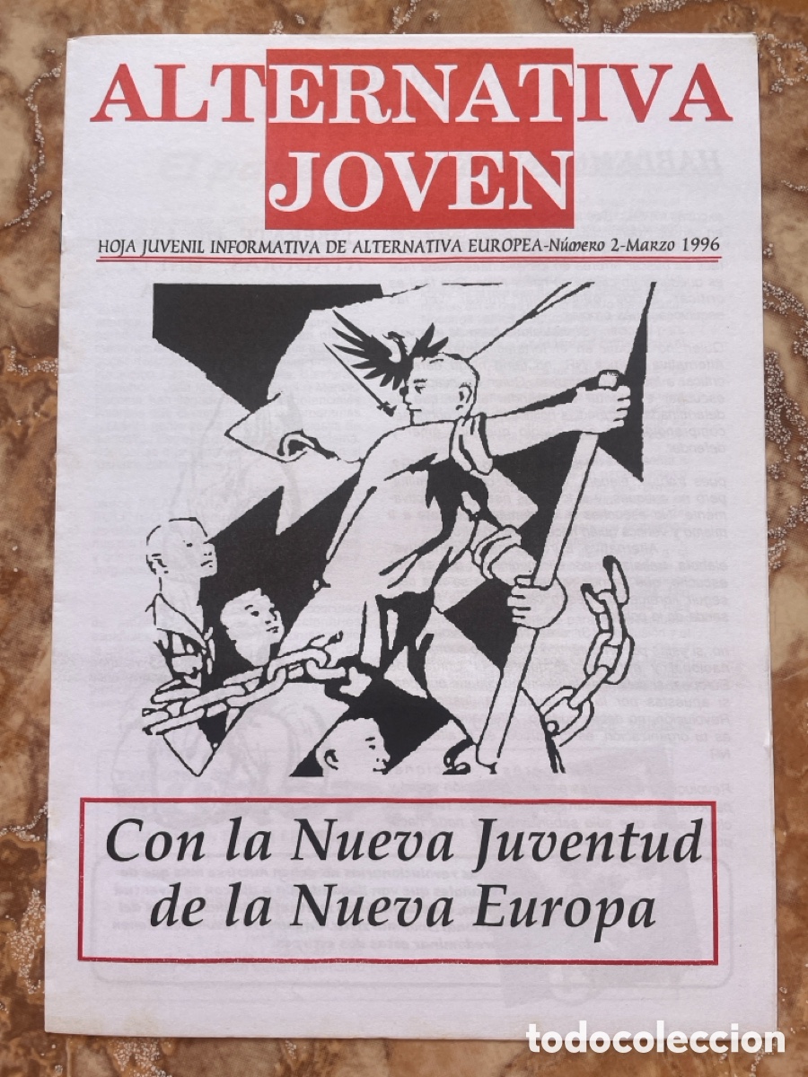 Second hand books: Alternativa joven n&uacute;mero 2 (1996). Hoja juvenil informativa de Alternativa Europea.