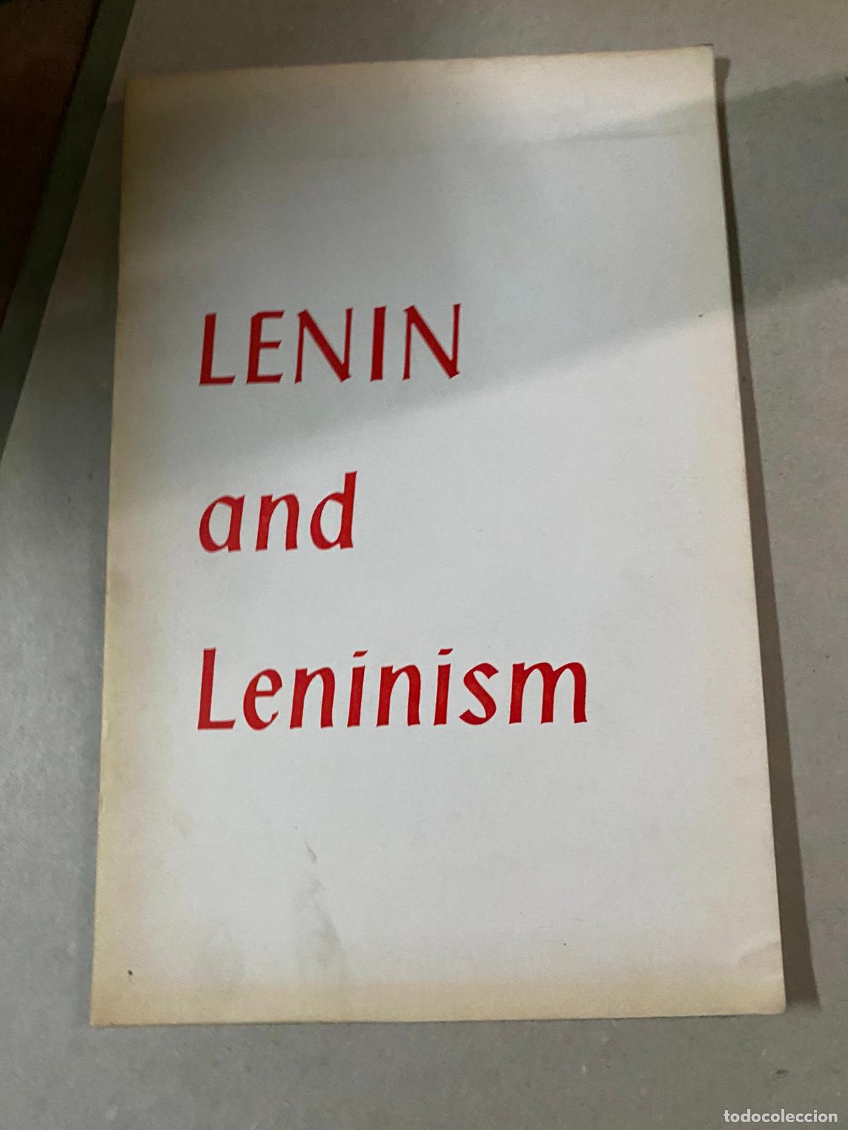 Gebrauchte B&uuml;cher: Lenin and leninism - Peque&ntilde;o panfleto