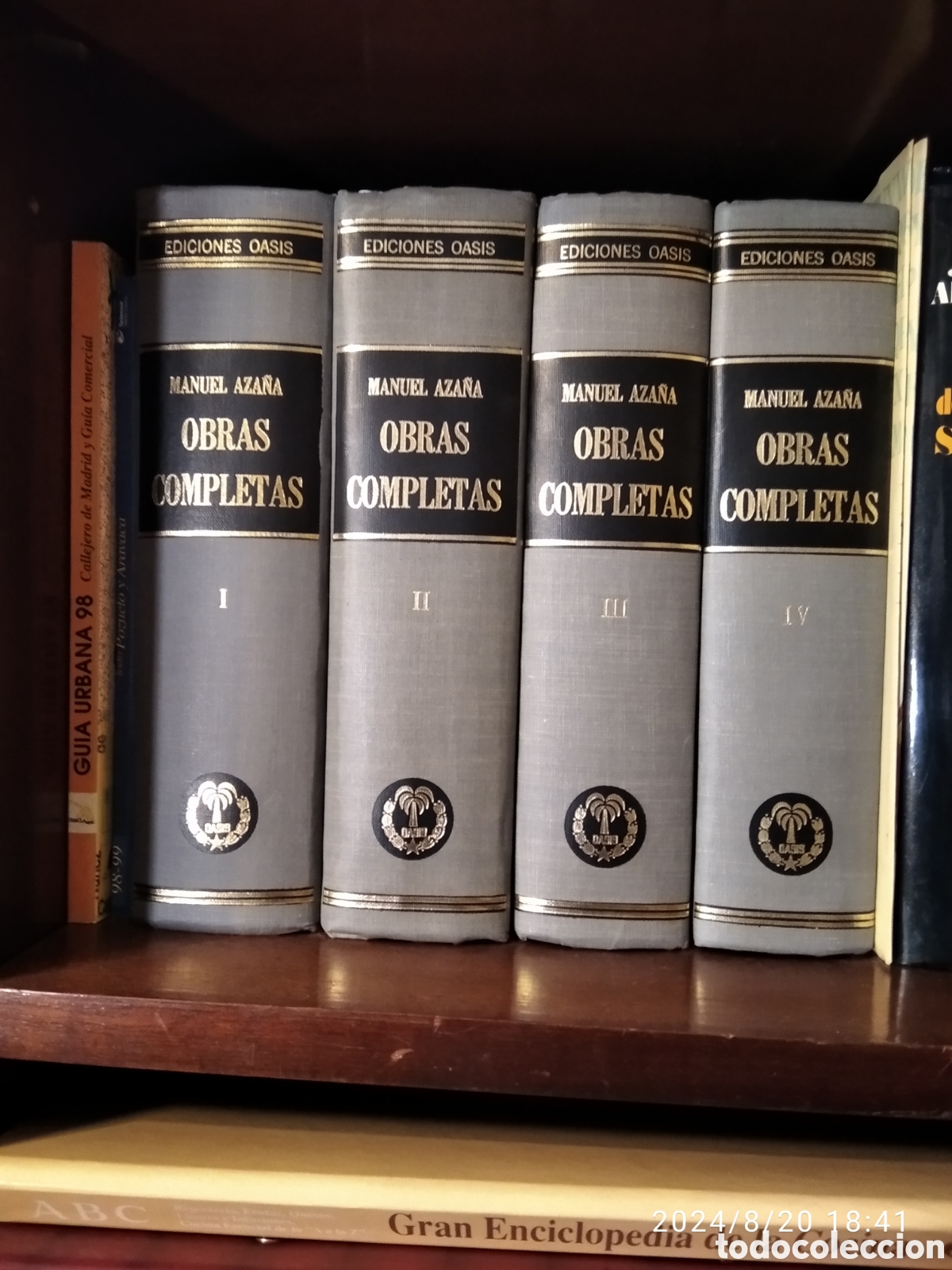 Second hand books: Manuel Aza&ntilde;a, Obras completas
