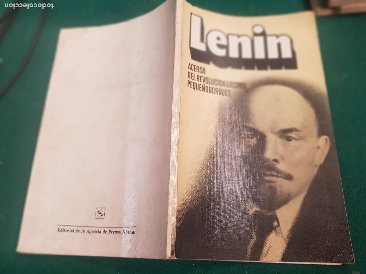 Second hand books: LENIN ACERCA DEL REVOLUCIONARISMO PEQUE&Ntilde;O BURGUES