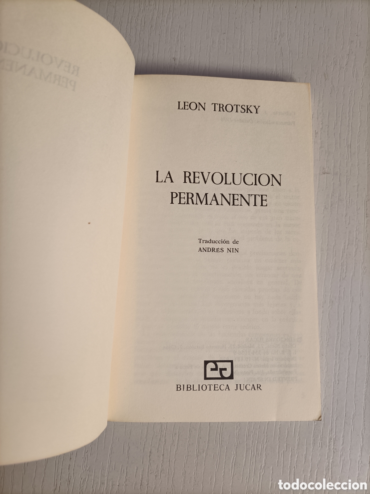 Libros de segunda mano: La revoluci&oacute;n permanente Le&oacute;n Trotsky - Foto 7