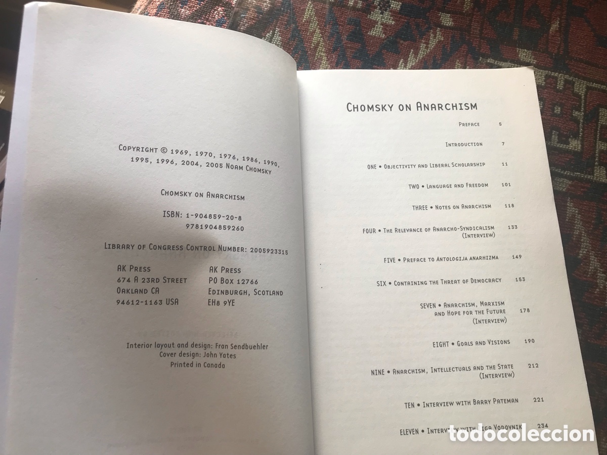 Libros de segunda mano: Chomsky on anarchism. Noam Chomsky - Foto 4