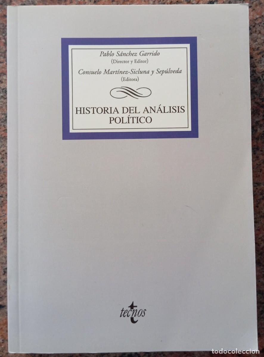 Libri di seconda mano: HISTORIA DEL ANALISIS POLITICO