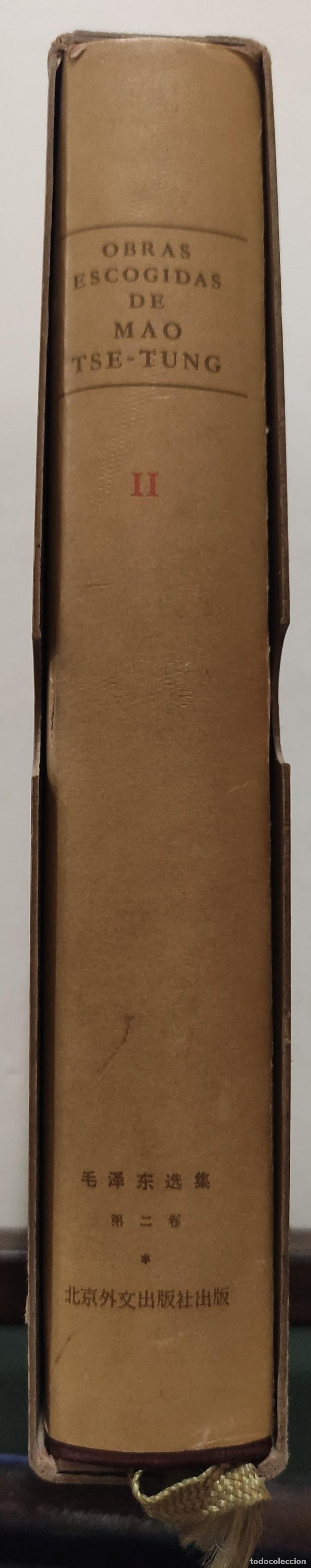Libros de segunda mano: OBRAS ESCOGIDAS DE MAO TSE TUNG - TOMO II - 1968 - TAPA DURA