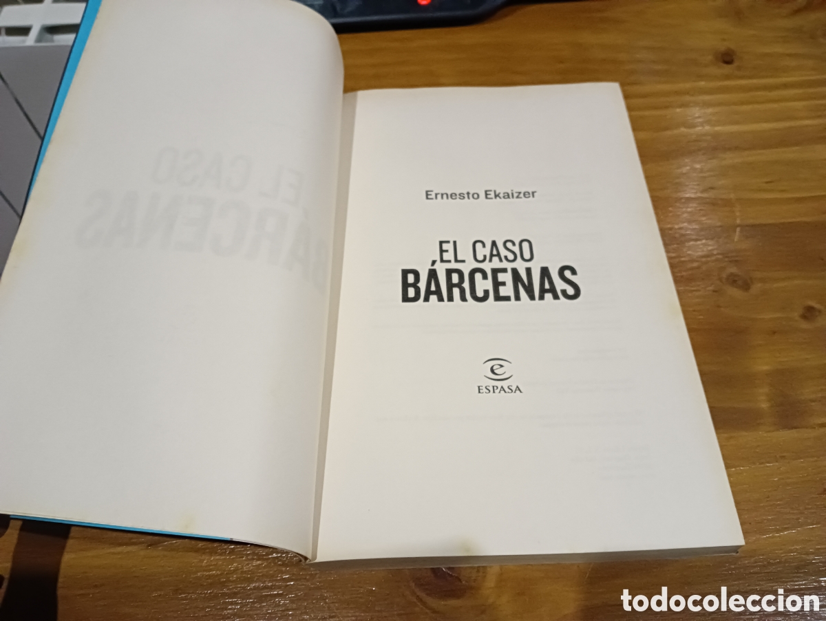 Libros de segunda mano: El caso B&aacute;rcenas. Ernesto Ekaizer - Foto 2