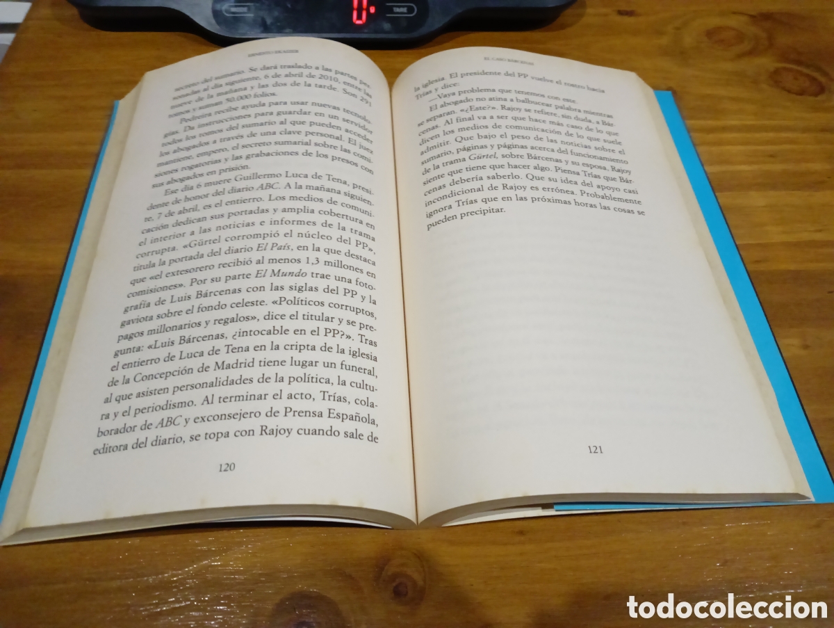 Libros de segunda mano: El caso B&aacute;rcenas. Ernesto Ekaizer - Foto 4