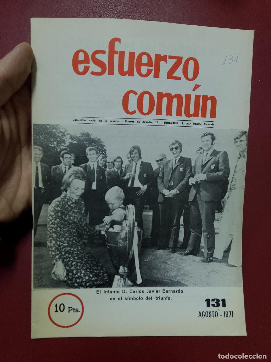 Gebrauchte B&uuml;cher: Revista Esfuerzo com&uacute;n n&ordm; 131 (agosto 1971)