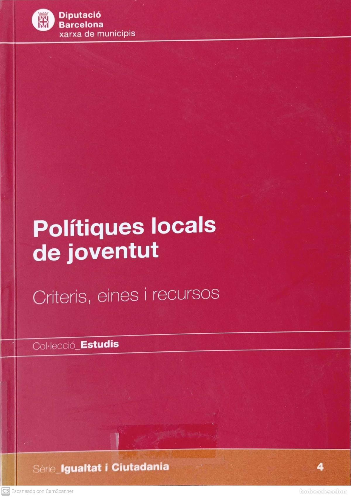 Second hand books: Pol&iacute;tiques locals de joventut - Pep Montes i Sala